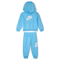 Todelt Nike Club-fleecesæt til babyer (12-24 mdr.) - blå
