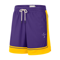 Los Angeles Lakers Standard Issue NBA-shorts (15 cm) til mænd - lilla