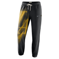 Los Angeles Lakers Standard Issue-basketballbukser i fleece til mænd - sort