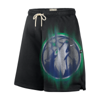 Minnesota Timberwolves Standard Issue Nike-basketballshorts i fleece til mænd - sort