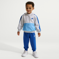 Nike -hættetrøjesæt i fleece til småbørn - blå