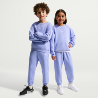 Todelt Nike Essential-crewtrøjesæt i fleece til mindre børn - lilla