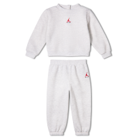 Jordan Brooklyn Fleece-sæt i to dele til babyer (12-24 M) - grå
