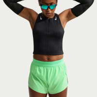 Kort Nike AeroSwift Dri-FIT ADV-løbetanktop med lommer til kvinder - sort