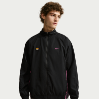 Vævet Nike -løbejakke til mænd - sort