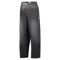 Chicago Bulls Standard Issue Nike-basketballbukser i fleece med åben kant til mænd - grå