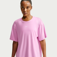 Kortærmet Nike One Dri-FIT-trøje til kvinder - Pink