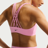 Nike Indy Strappy-sports-bh med let støtte til kvinder - Pink