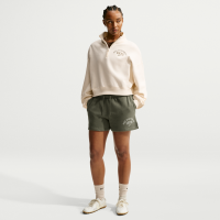 Nike Studio Fleece-shorts i medium vægt til kvinder - grøn