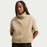 Løstsiddende Nike Pregame Fleece-vest til kvinder - brun