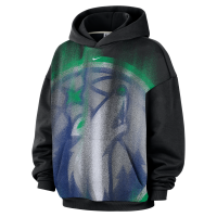 Minnesota Timberwolves Standard Issue-basketballhættetrøje i fleece til mænd - sort