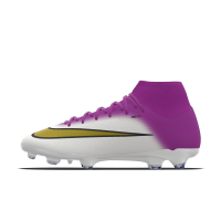 Custom Nike Mercurial Superfly 11 Academy By You High Top-fodboldstøvler til græs - lilla