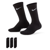 Nike Everyday Cushioned-crewstrømper til børn (3 par) - sort