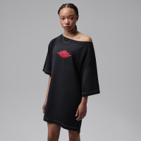 Jordan Flight-T-shirtkjole til kvinder - sort