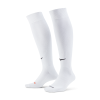Lange Nike Academy-fodboldstrømper - hvid