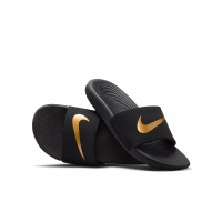 Nike Kawa-badesandal til små/store børn - sort
