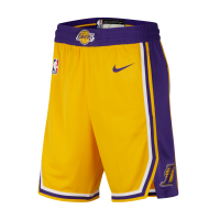Los Angeles Lakers Icon Edition Nike NBA Swingman-shorts til mænd - gul