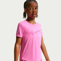 Nike Pro-top til større børn (piger) - Pink