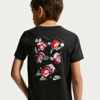 Nike -T-shirt til større børn - sort