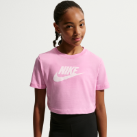 Nike Cropped-T-shirt til større børn (piger) - Pink