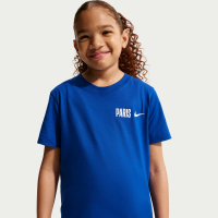 Paris Saint-Germain Nike Football-T-shirt til større børn - blå