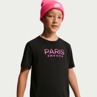Paris Saint-Germain Nike-T-shirt til større børn - sort
