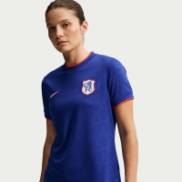 Chelsea FC Third Nike Dri-FIT-opvarmningstrøje til fodbold til kvinder - blå