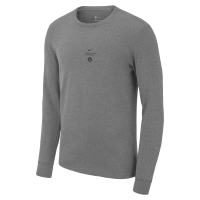 Langærmet Boston Celtics Nike NBA-T-shirt til mænd - grå
