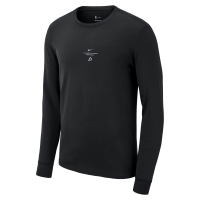Langærmet Los Angeles Lakers Nike NBA-T-shirt til mænd - sort