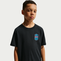 Nike Football FC Barcelona Premier-T-shirt til større børn - sort