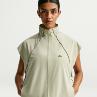 Oversized NikeSKIMS Stretch Nylon-vest til kvinder - grøn
