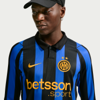 Langærmet Inter Milan 2026/27 Stadium Home Nike Dri-FIT Replica-fodboldtrøje til mænd - blå