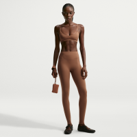 NikeSKIMS Matte-leggings med høj talje (74 cm) til kvinder - brun