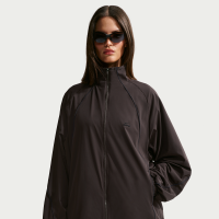 Oversized NikeSKIMS Stretch Nylon-jakke til kvinder - brun