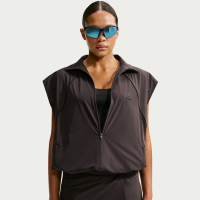 Oversized NikeSKIMS Stretch Nylon-vest til kvinder - brun