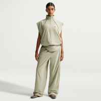 Overdimensionerede NikeSKIMS Stretch Nylon-bukser til kvinder - grøn