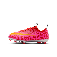 Nike Jr. Mercurial Vapor 17 Academy x LEGO®-kollektionen Low-Top-fodboldstøvler til større børn - rød
