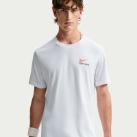 NikeCourt Dri-FIT tennis-T-shirt til mænd - hvid