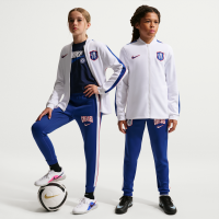 Maskinstrikket Chelsea FC Strike Third Nike Dri-FiT-fodboldtracksuit til større børn - hvid