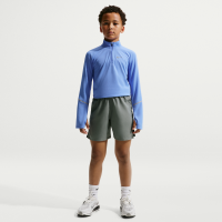 Vævede Nike Challenger-shorts til større børn (drenge) - grå