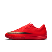 Nike Mercurial Vapor 17 Academy Low Top-fodboldsko til indendørs - rød
