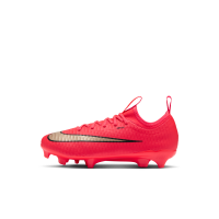 Nike Jr. Mercurial Vapor 17 Academy Low Top-fodboldstøvler til flere typer underlag til mindre børn - rød