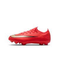 Nike Jr. Mercurial Vapor 17 Pro Low Top-fodboldstøvler til fast underlag til større børn - rød
