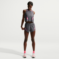 Nike AeroSwift Dri-FIT ADV-løbeshorts med indershorts (7,5 cm) til kvinder - grå