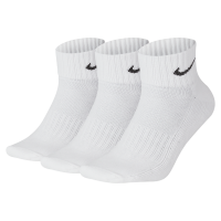 Polstrede Nike-ankelstrømper (3 par) - hvid
