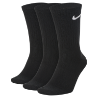 Nike Everyday Lightweight-crew-træningsstrømper (3 par) - sort