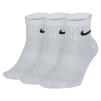 Nike Everyday Lightweight-ankeltræningsstrømper (3 par) - hvid