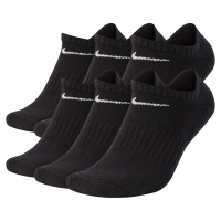 Nike Everyday Cushion-No-Show-træningsstrømper (6 par) - sort
