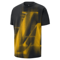 Los Angeles Lakers-basketball-T-shirt til mænd - sort