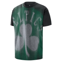 Boston Celtics-basketball-T-shirt til mænd - sort